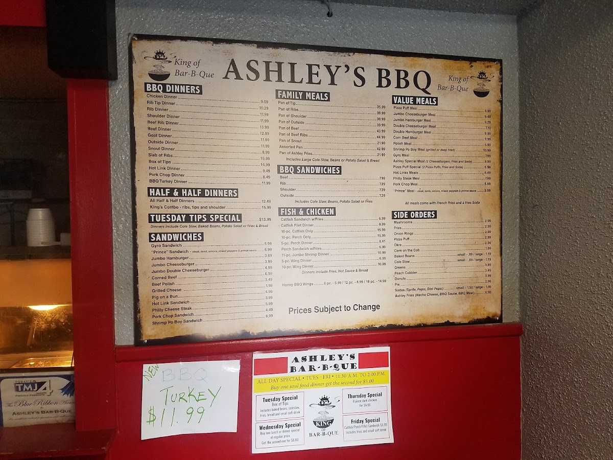 Menu Ashley's Bar-B-Que-3
