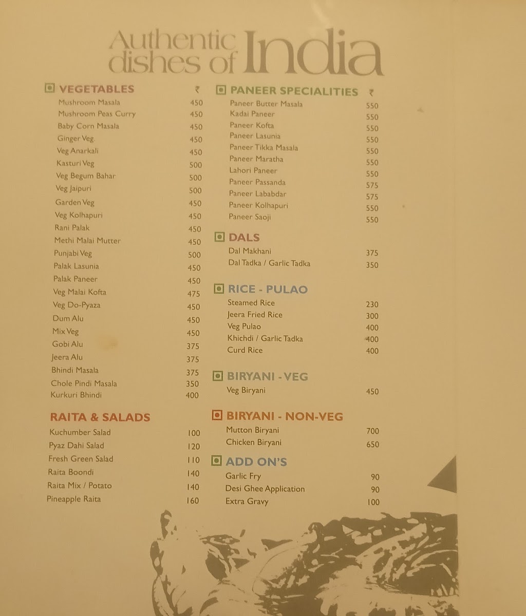 Menu Ashoka Restaurant-2