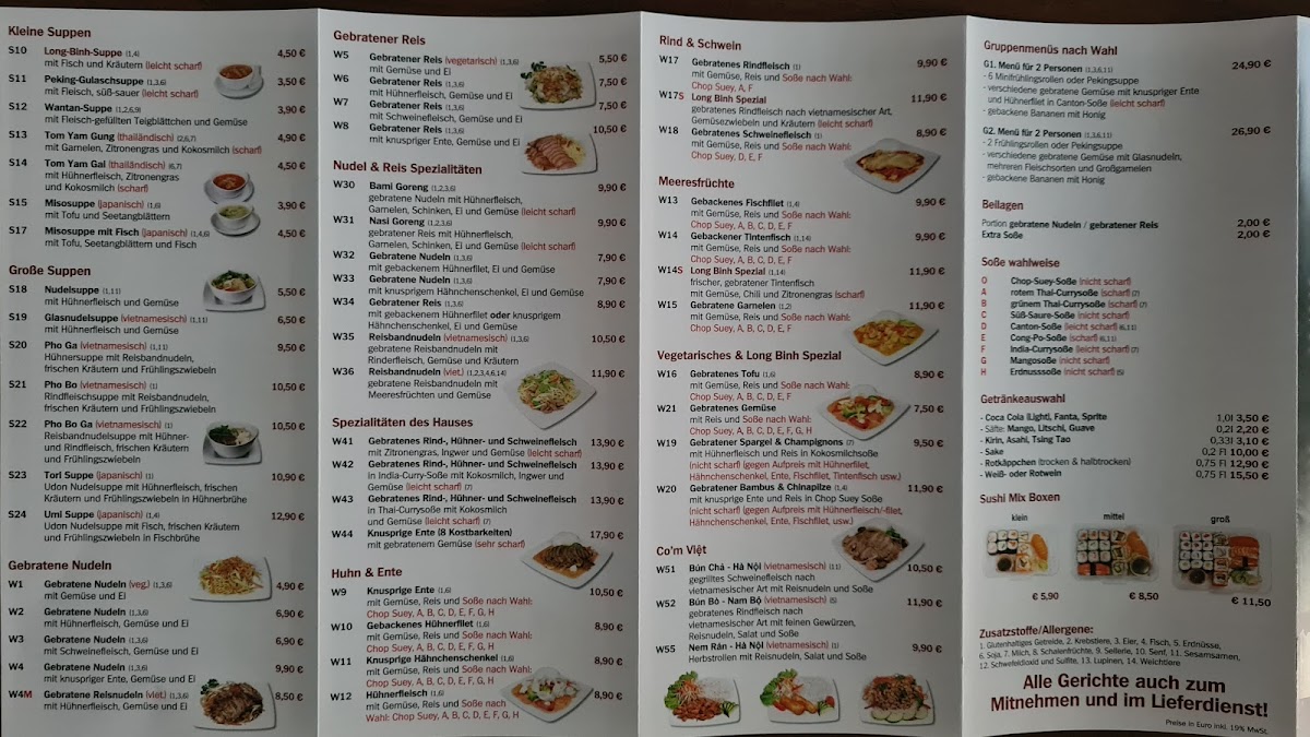 Menu Asia Food & Sushi Bar Long Binh-2