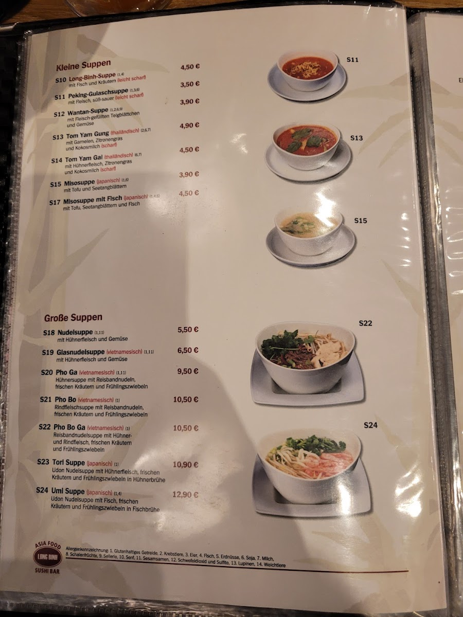 Menu Asia Food & Sushi Bar Long Binh-7