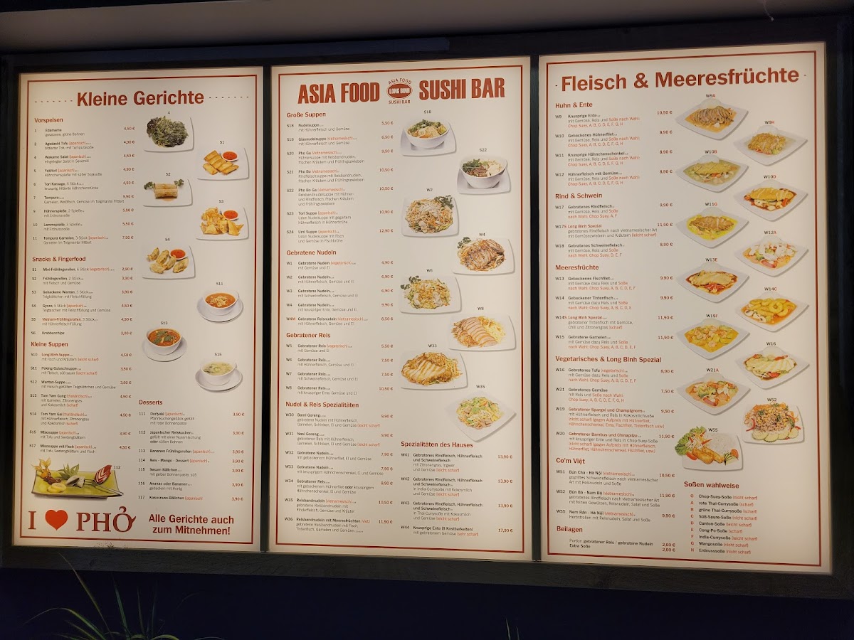 Menu Asia Food & Sushi Bar Long Binh-9