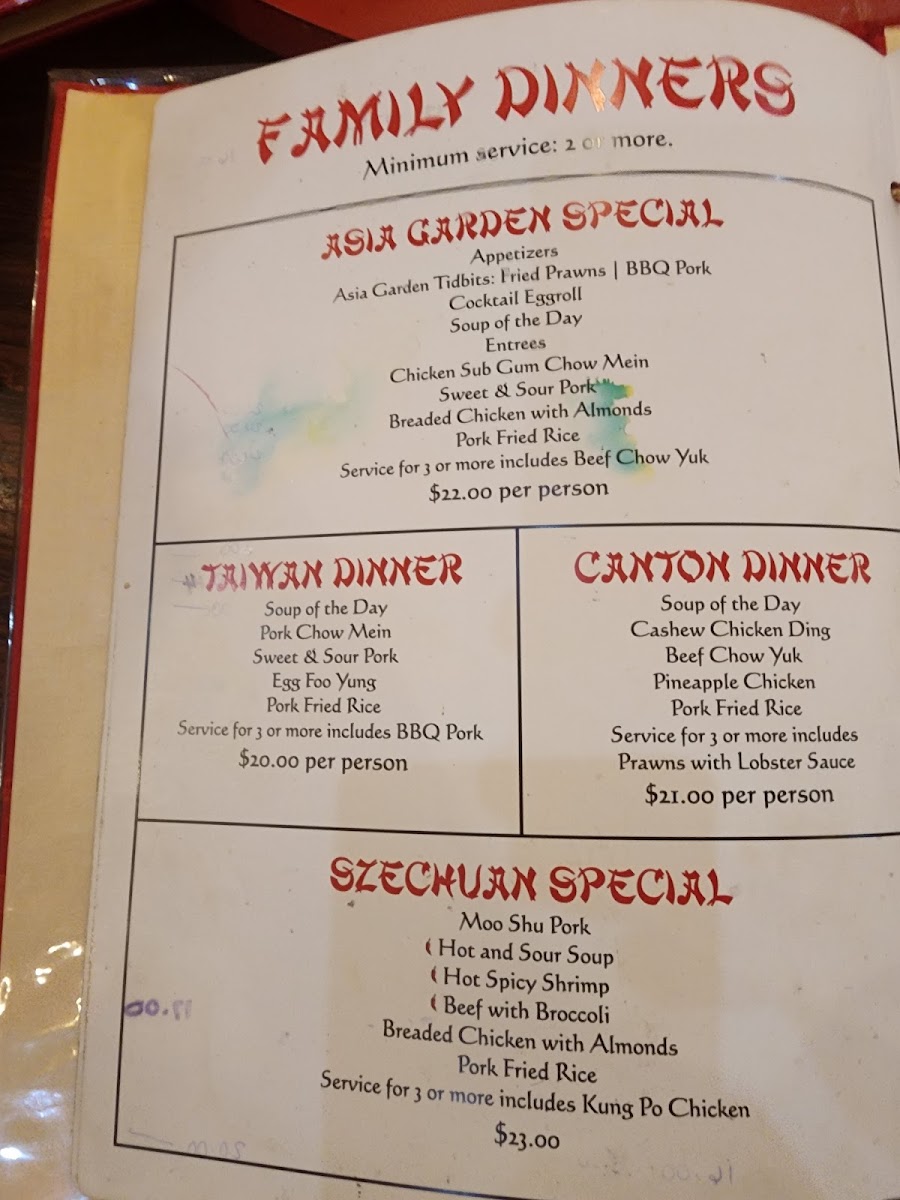 Menu Asia Garden Restaurant-4