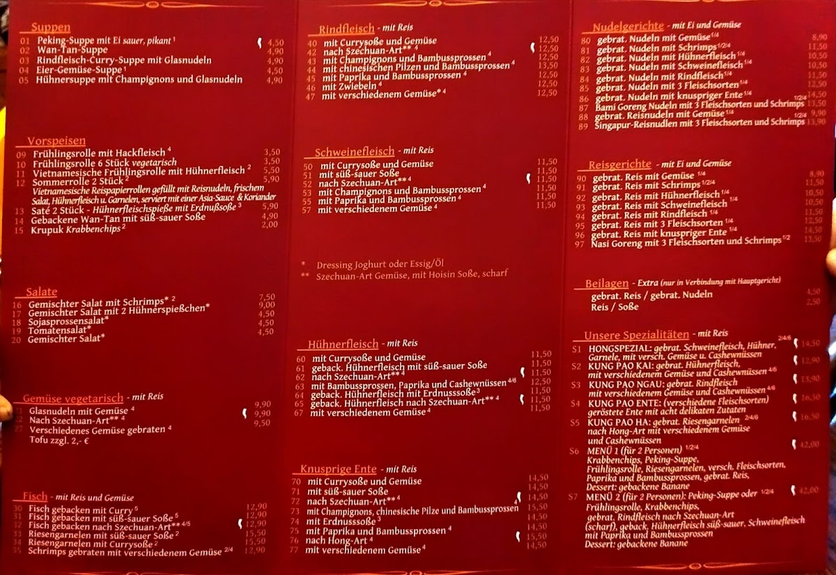 Menu Asia Restaurant Hong-4