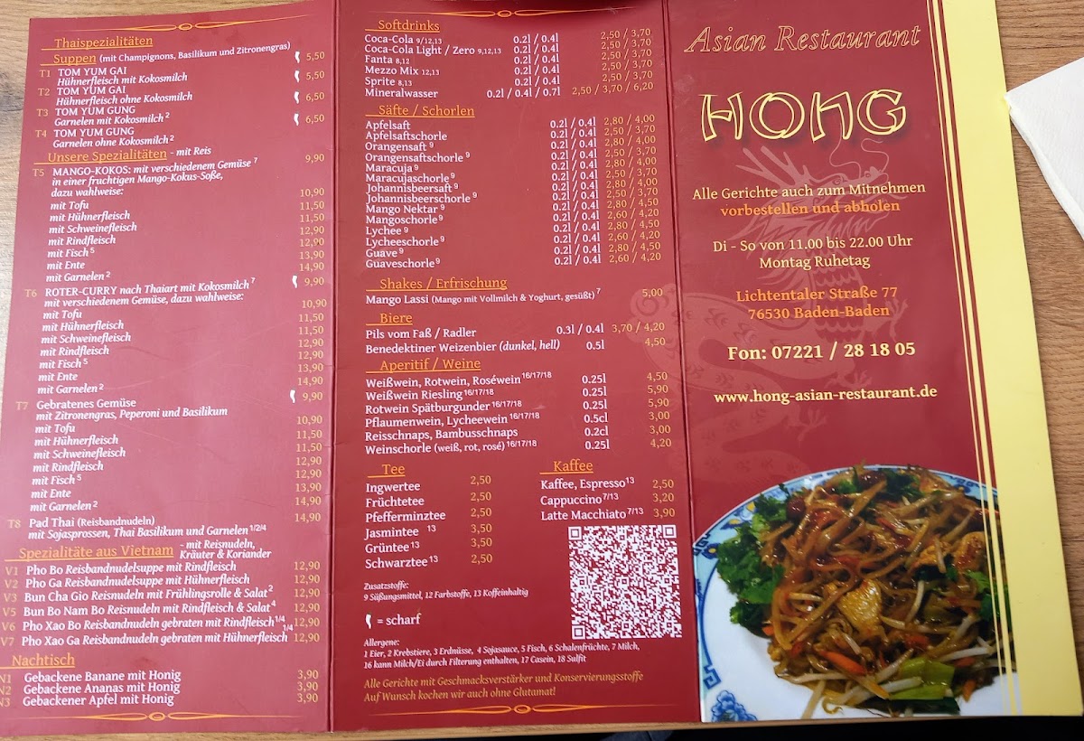 Menu Asia Restaurant Hong-5