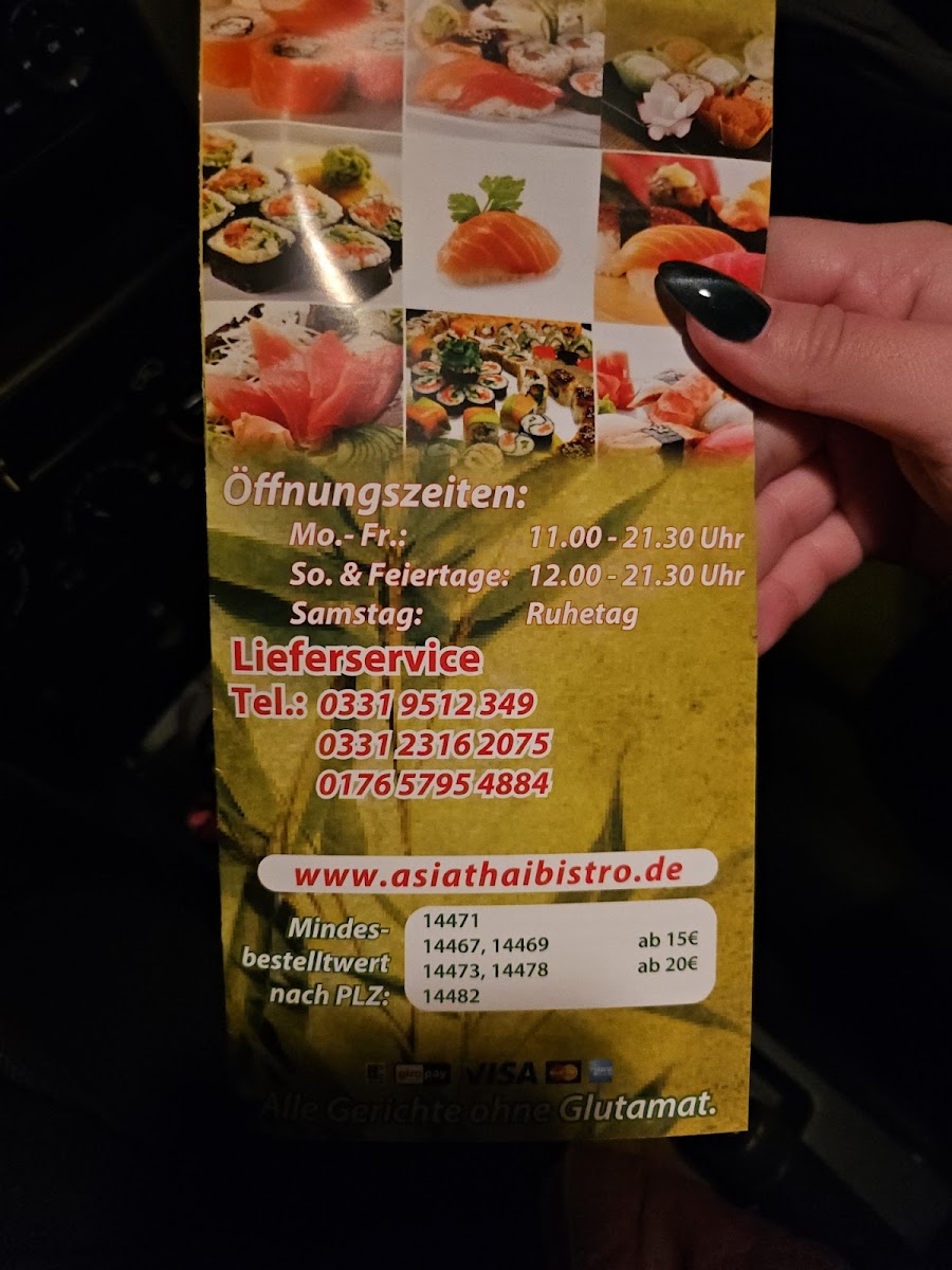 Menu Asia Thai Bistro-9