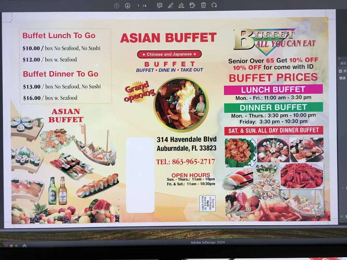 Menu Asian Buffet-1