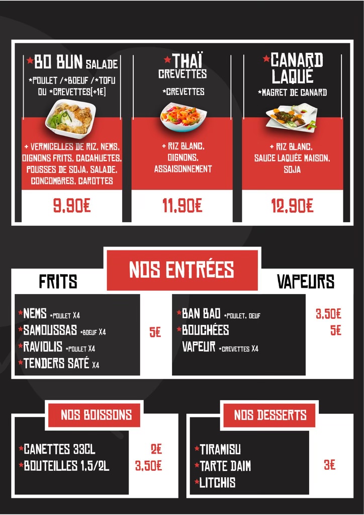 Menu Asian Express 31-2