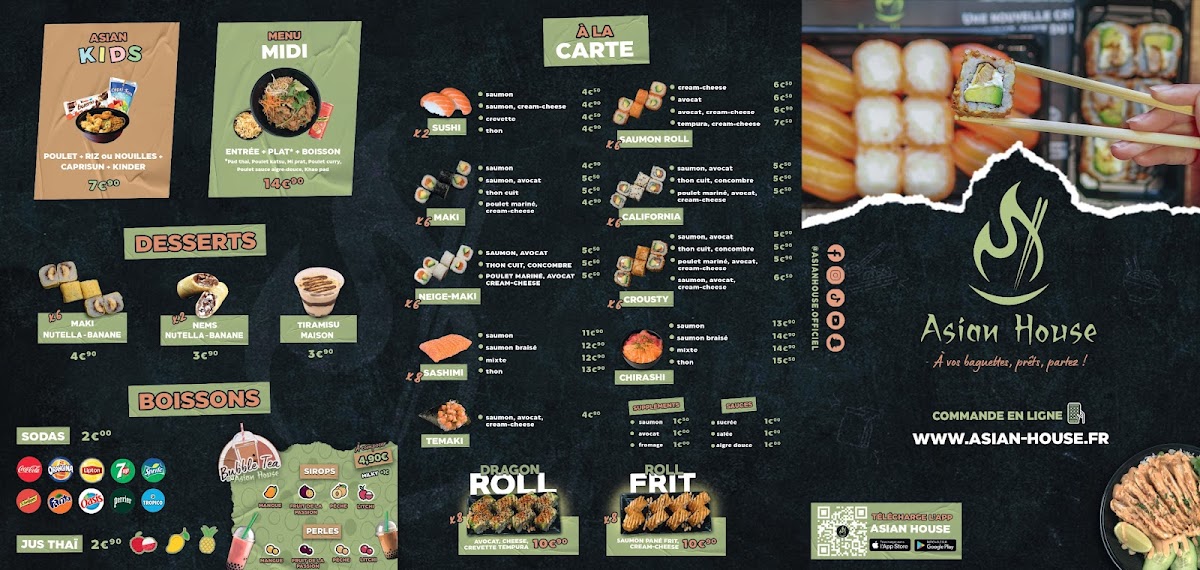 Menu Asian House Décines-2