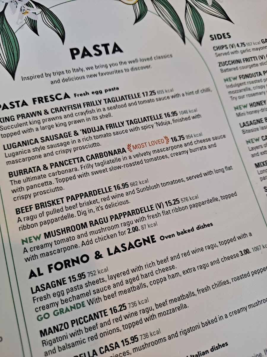 Menu Ask Italian - Horsham-6