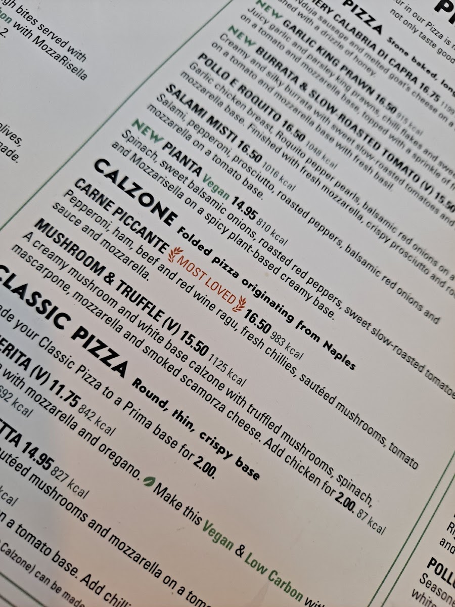 Menu Ask Italian - Horsham-7