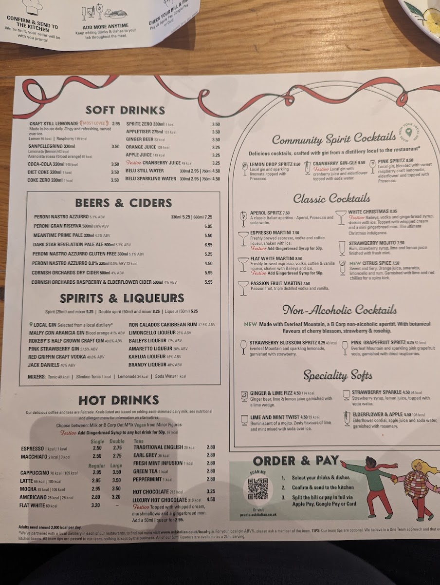 Menu Ask Italian - Hull-2