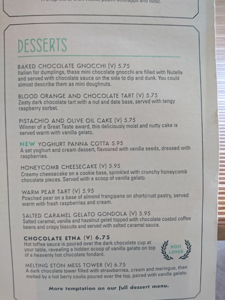 Menu Ask Italian - Hull-9
