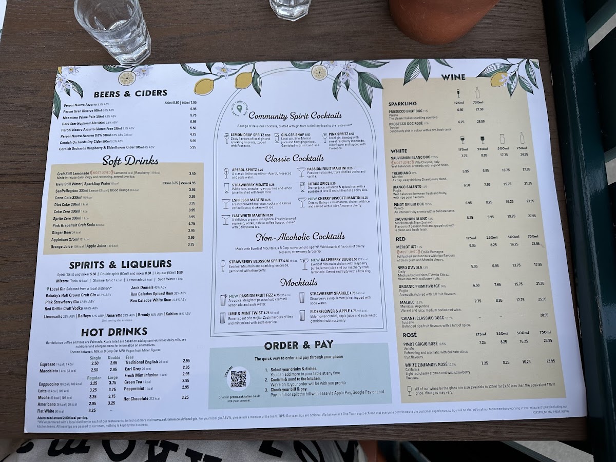 Menu Ask Italian - Spring Street-3