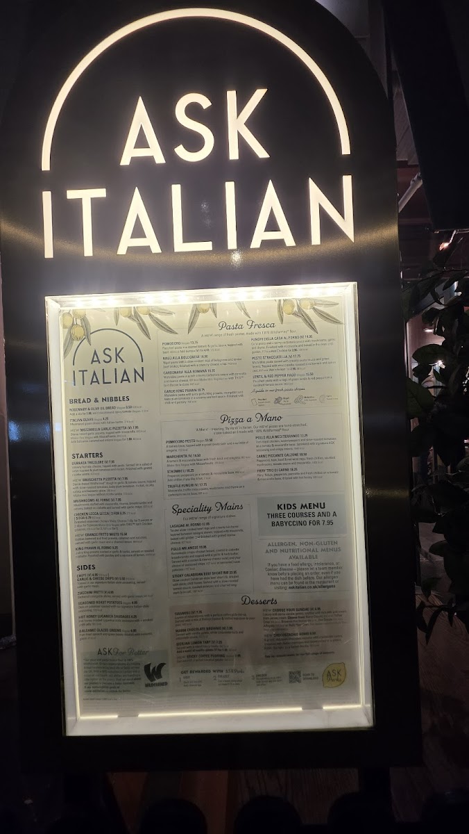 Menu Ask Italian - Spring Street-4