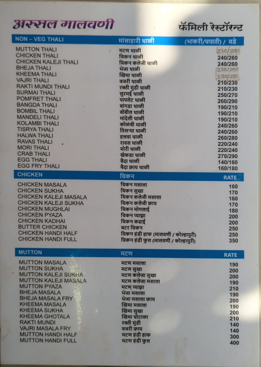 Menu Assal Malvani-1