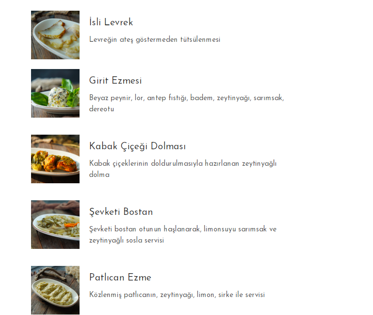 Menu Assos Balıkçısı-2