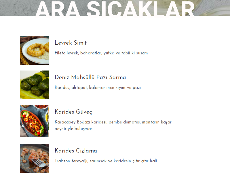 Menu Assos Balıkçısı-3
