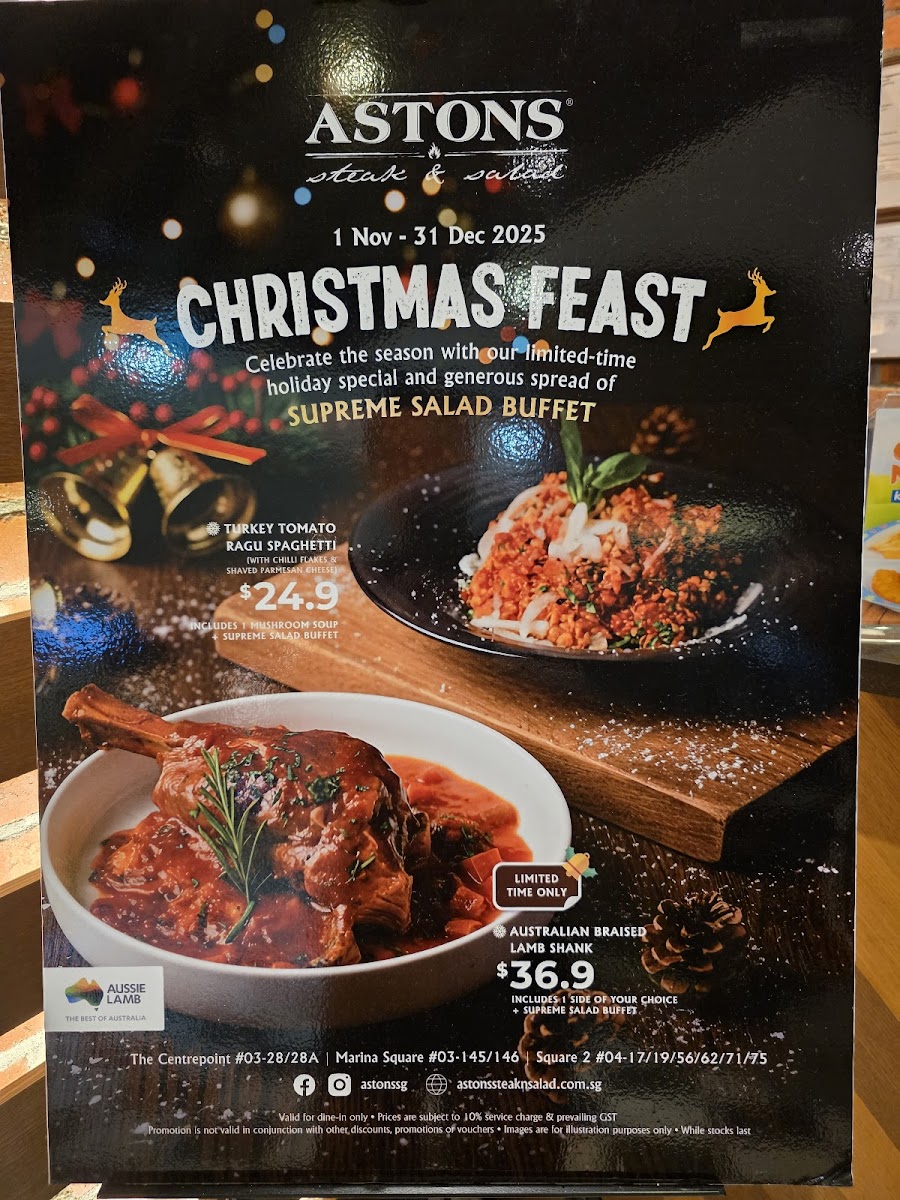 Menu Astons Steak & Salad @ Marina Square-10