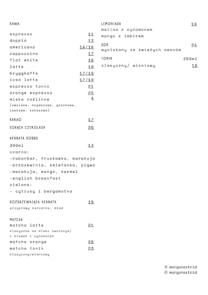 Menu Astrid-3