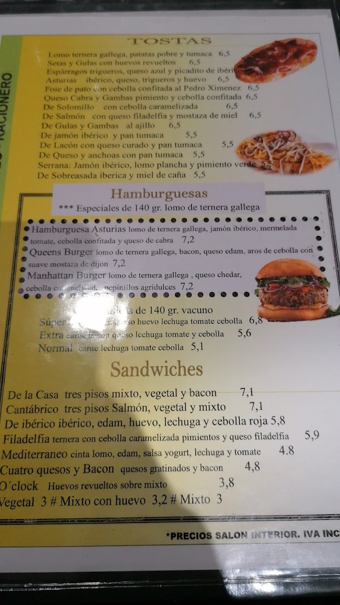 Menu Asturias Gastrobar Restaurante-9