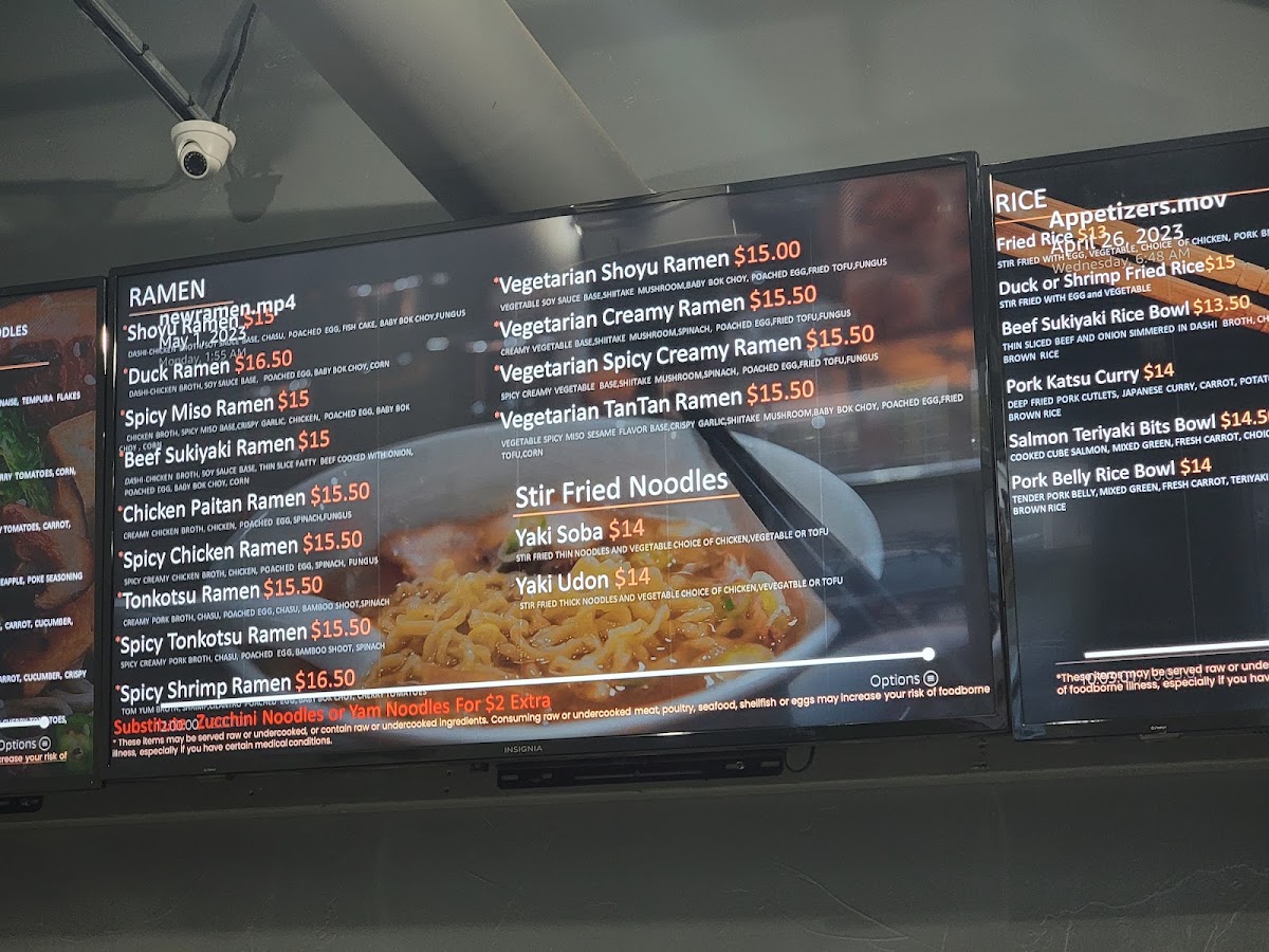Menu Asuka Ramen And Poke-7