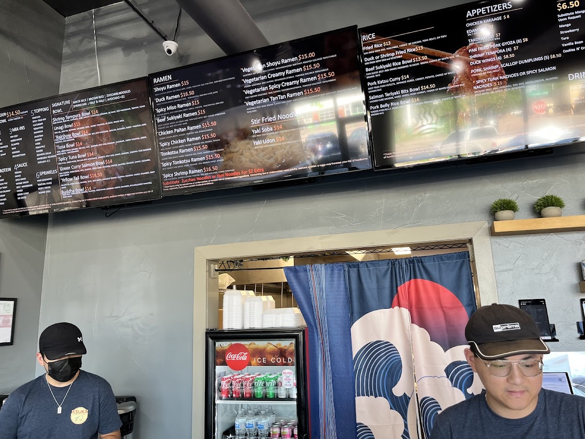 Menu Asuka Ramen And Poke-9