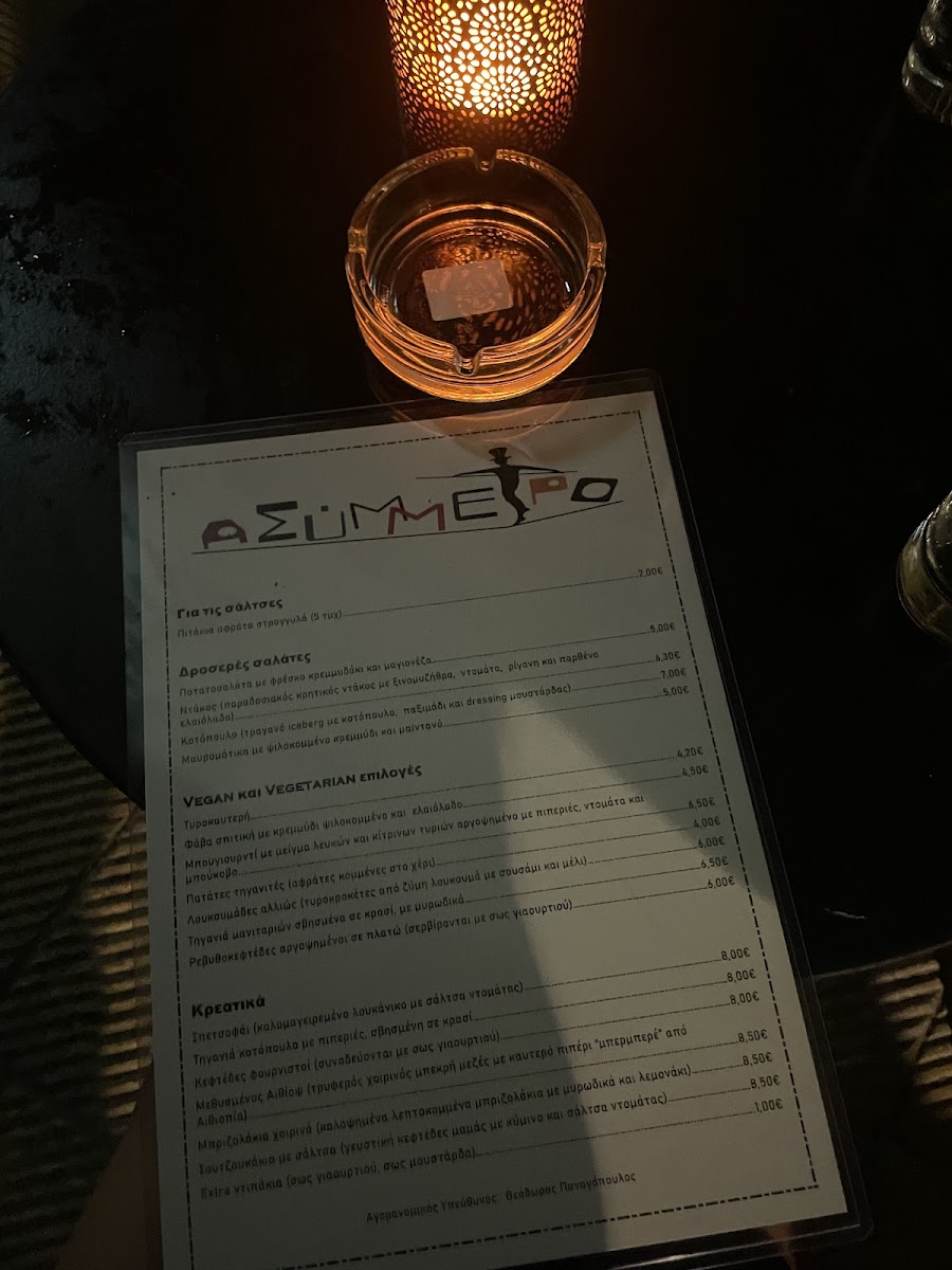 Menu Asymmetro-3