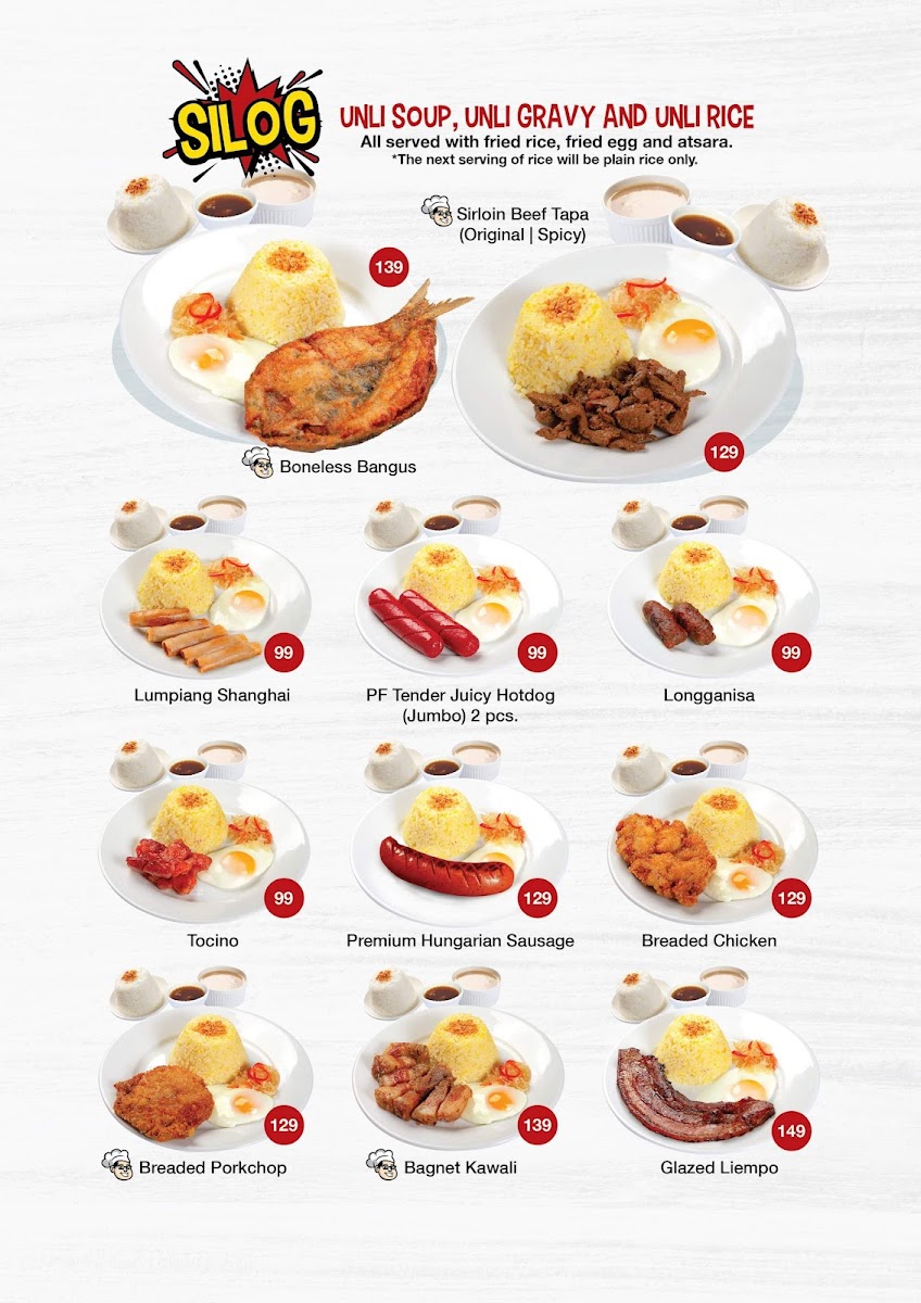 Menu Asyong's Sizzling And Tapsi House-6