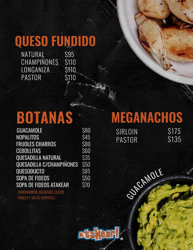 Menu Atakear Queretaro-5