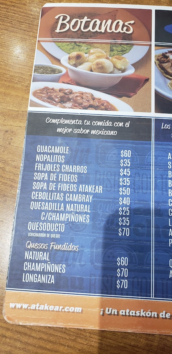 Menu Atakear Queretaro-9