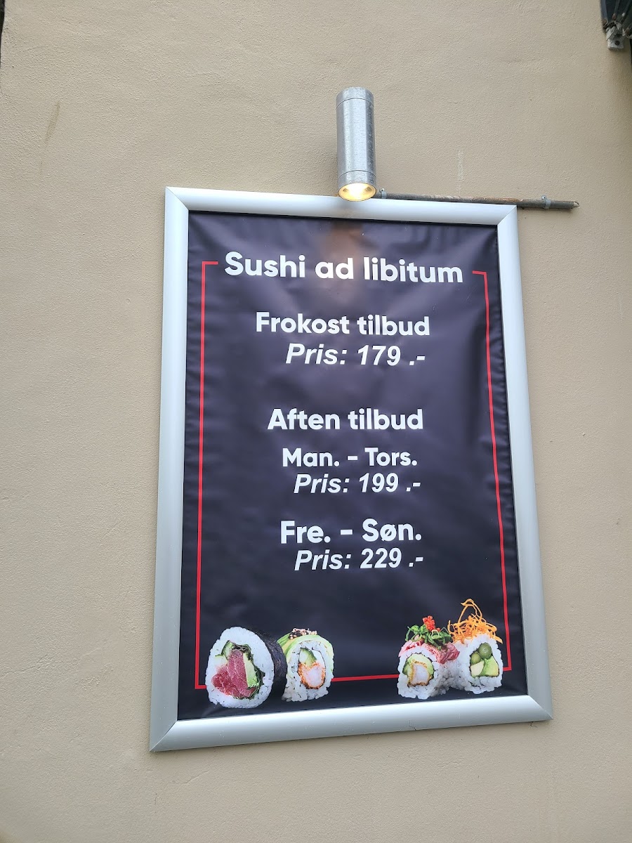 Menu Atami Sushi Restaurant Fredericia-1