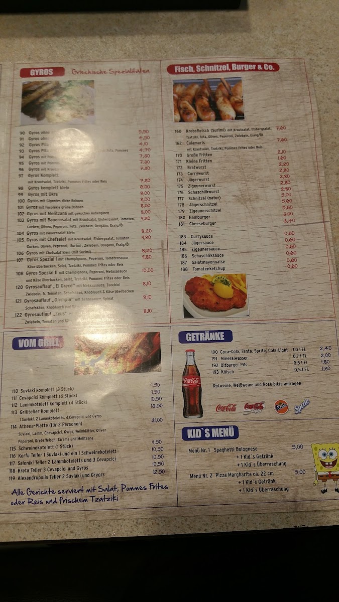 Menu Athena Grill-4