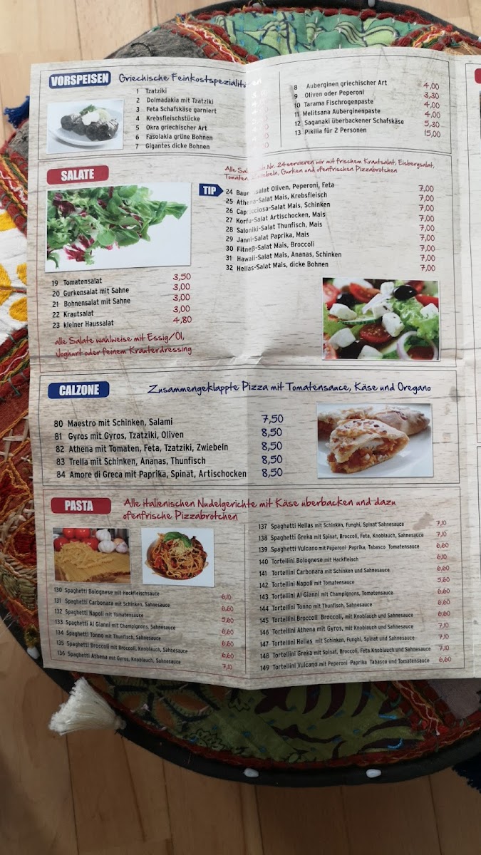 Menu Athena Grill-5