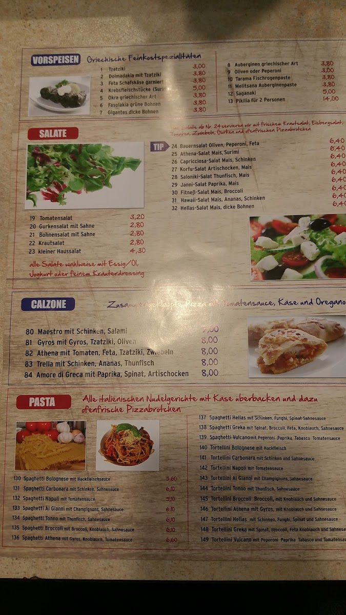 Menu Athena Grill-7