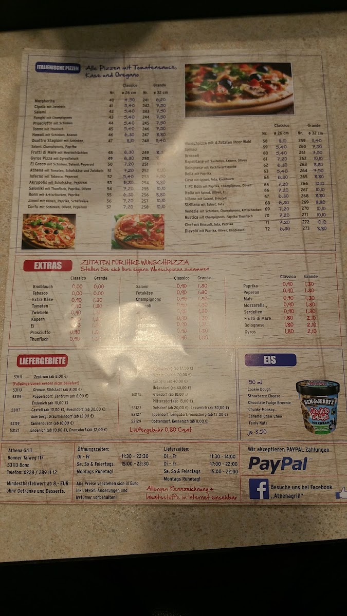 Menu Athena Grill-8