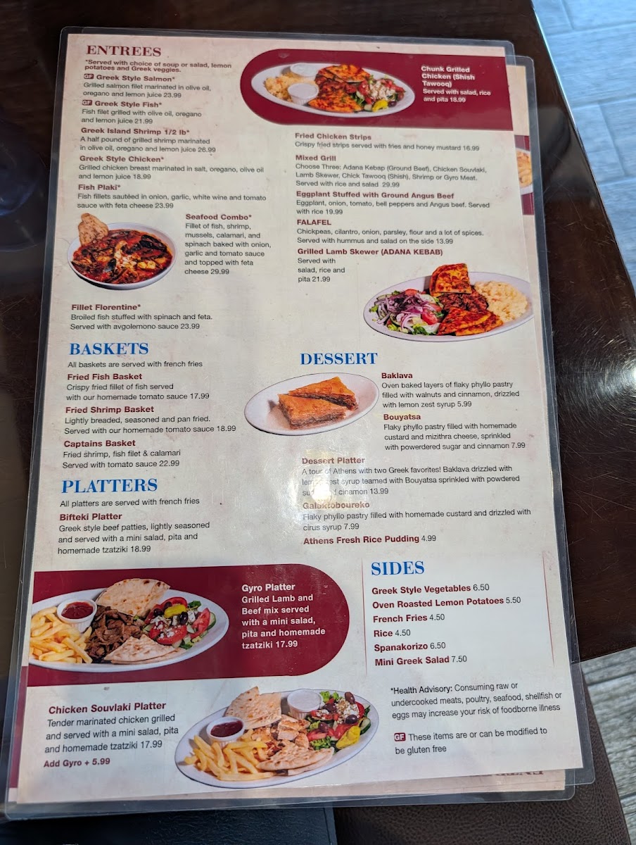 Menu Athens Family Restaurant-1