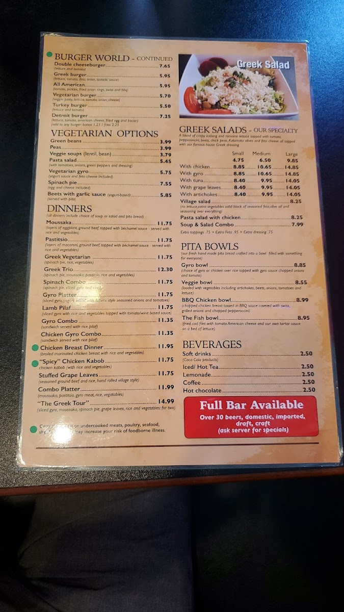 Menu Athens Souvlaki Downtown-1
