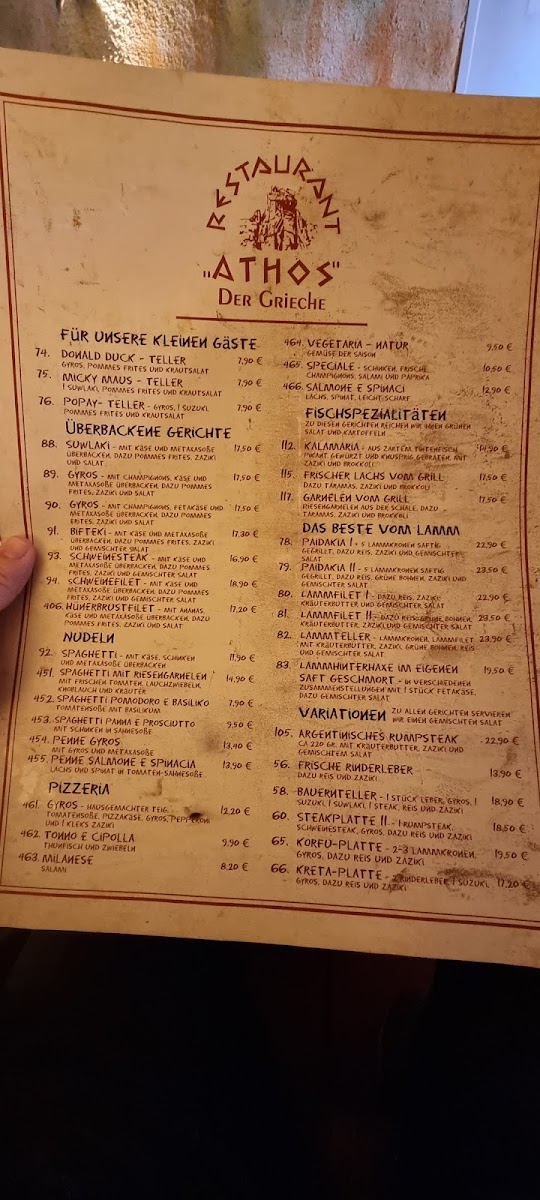 Menu Athos Der Grieche-5
