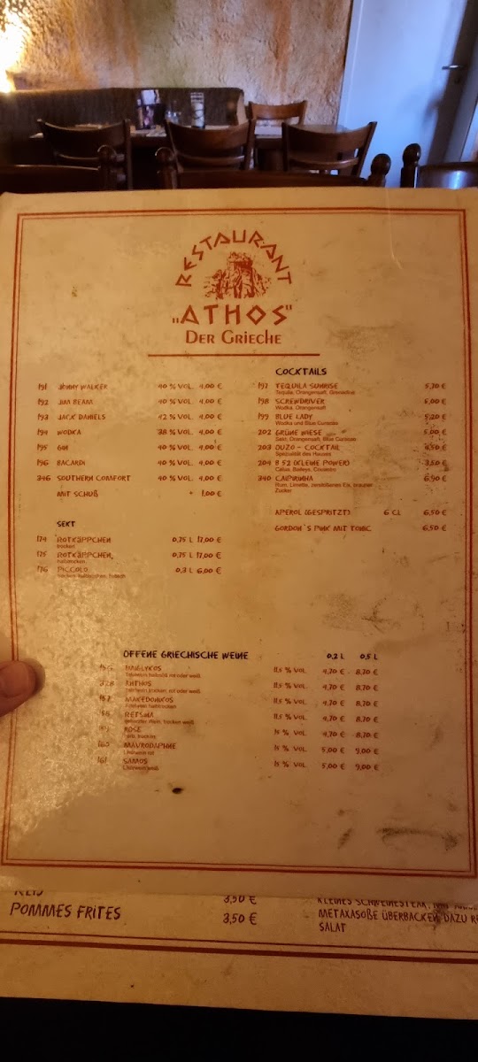 Menu Athos Der Grieche-7
