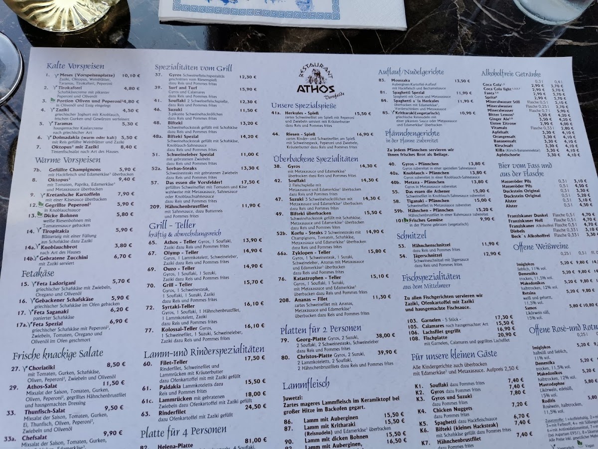 Menu Athos-5