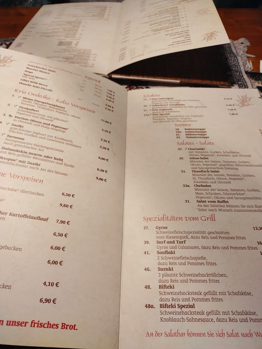 Menu Athos-9