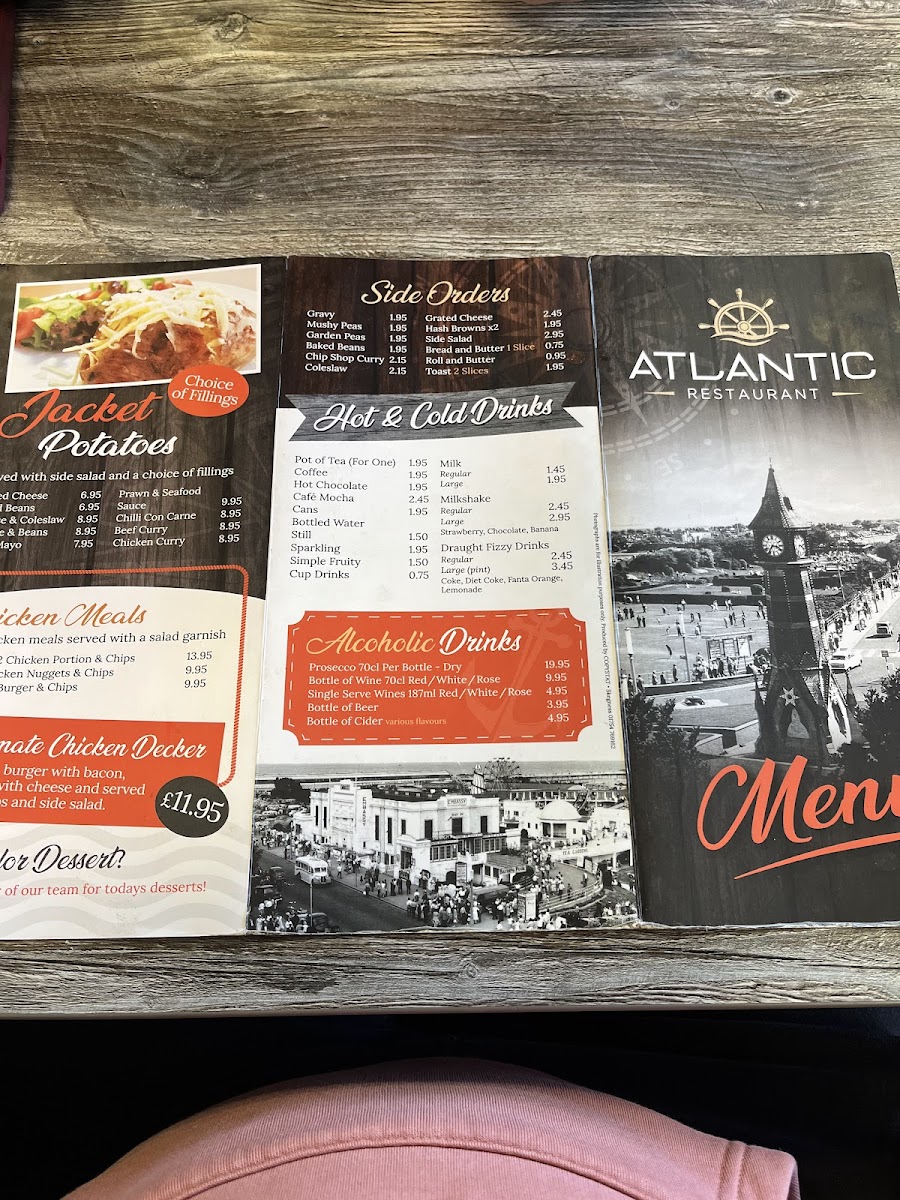 Menu Atlantic Fish Bar & Diner-2