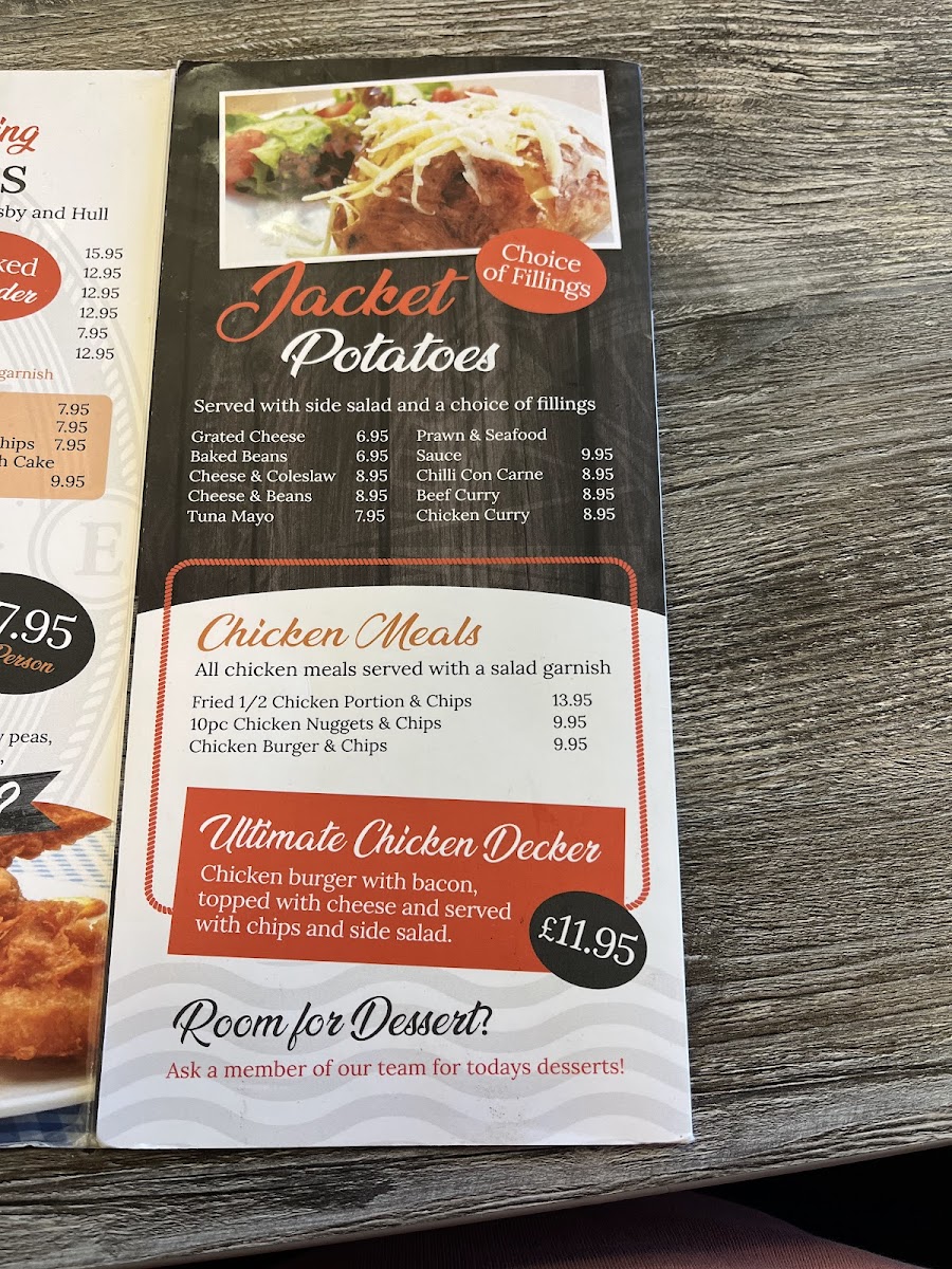 Menu Atlantic Fish Bar & Diner-7