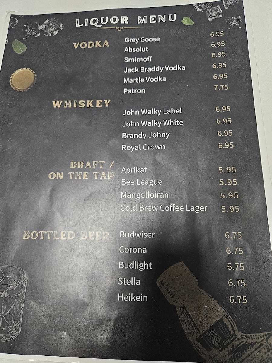 Menu Atlas Cafe & Grill-1
