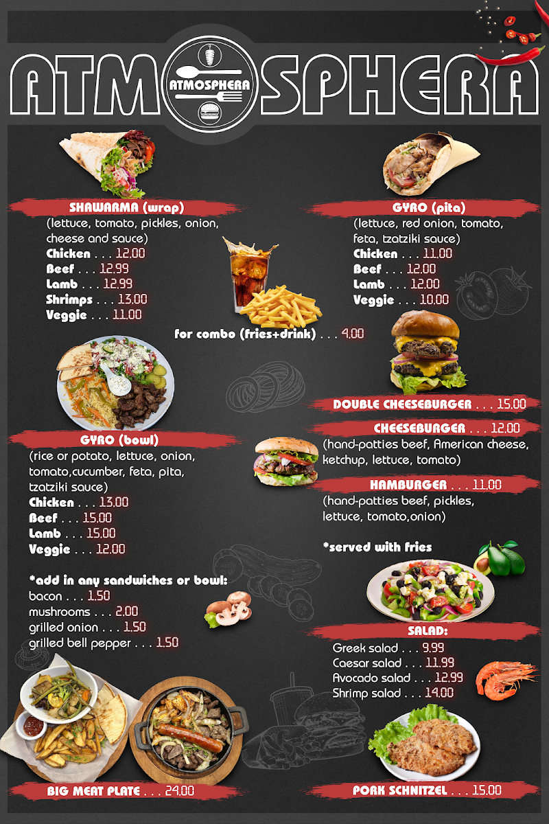Menu Atmosphera Restaurant-6