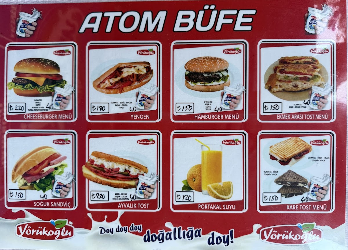 Menu Atom Büfe-1