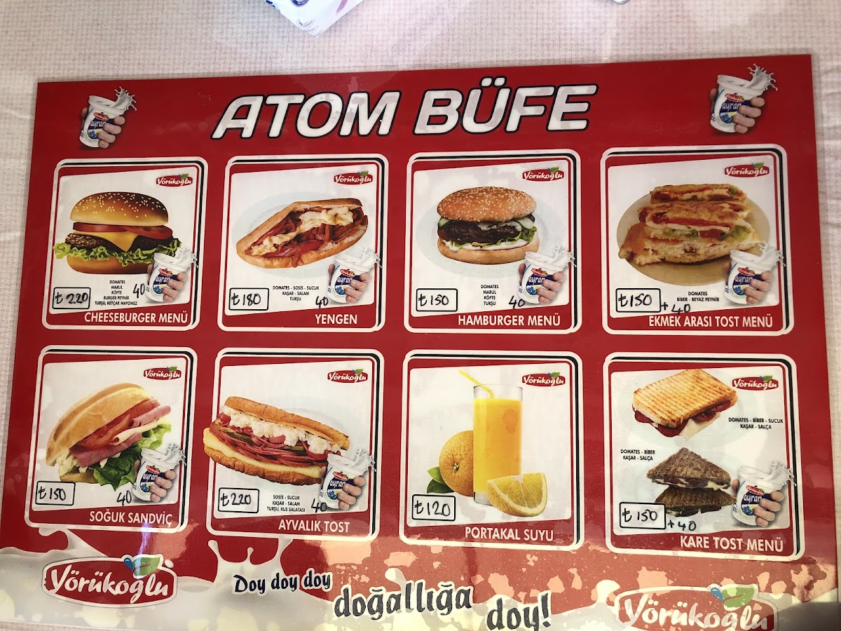 Menu Atom Büfe-2