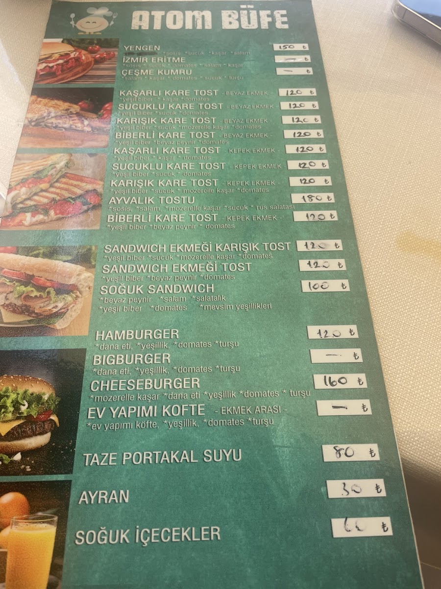 Menu Atom Büfe-4