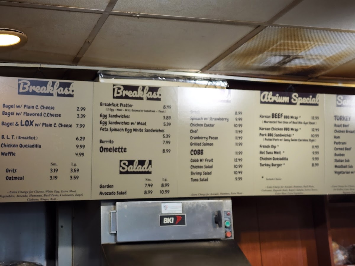 Menu Atrium Cafe-6