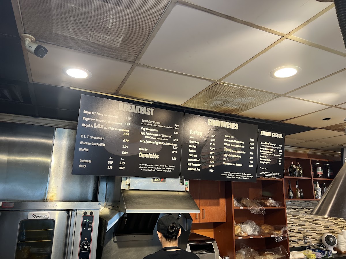 Menu Atrium Cafe-9